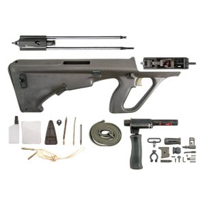 Austrian Steyr AUG 5.56x45 Kit RH Bullpup Rifle Parts Kit with Cleaning Kit - Surplus - Good Condition